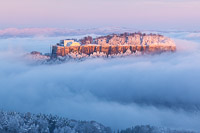 Festung Königstein in der Morgensonne